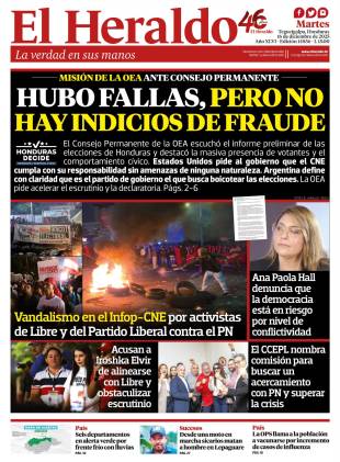 Hubo fallas, pero no hay indicios de fraude