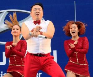El cantante surcoreano PSY.