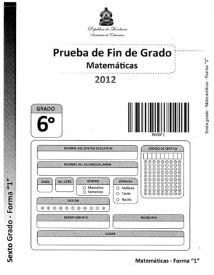 Pruebas serán las mismas de noviembre