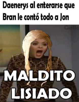Los divertidos memes del segundo episodio de Game Of Thrones en su última temporada
