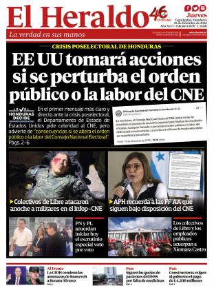 EE UU tomará acciones si se perturba el orden público o la labor del CNE