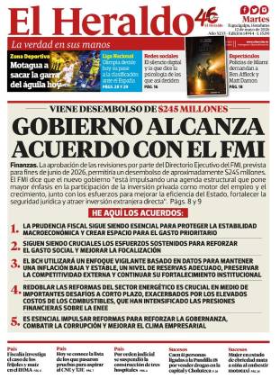 Gobierno alcanza acuerdo con el FMI