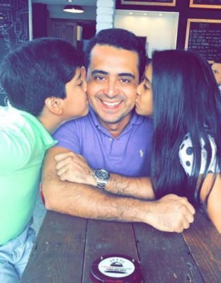 Comentarista deportivo Yanuario Paz presume a sus mellizos en redes sociales