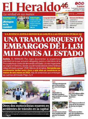 Una trama orquestó embargos de L1,131 millones al Estado