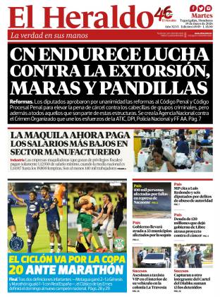 CN endurece lucha contra la extorsión, maras y pandillas