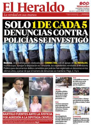 Solo 1 de cada 5 denuncias contra policías se investigó
