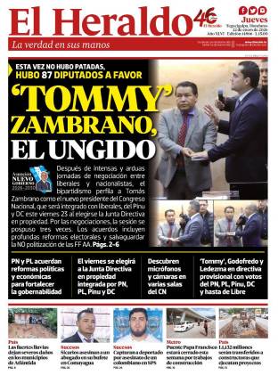 Tommy Zambrano, el ungido