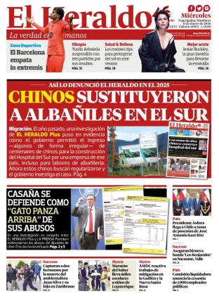 Chinos sustituyeron a albañiles en el Sur