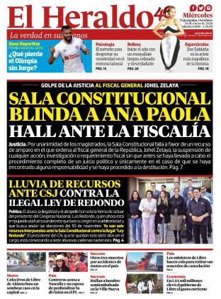 Sala constitucional blinda a Ana Paola Hall ante la Fiscalía