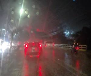 Desde el miércoles 17 de marzo, se han presentado leves lluvias en la capital de Honduras producto del fenómeno que atravieza el territorio nacional. H