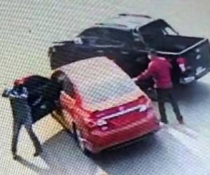 Sercido Jesús Range Hernández fue asesinado el miércoles cerca de una estación gasolinera en San Pedro Sula. Foto: Captura de pantalla