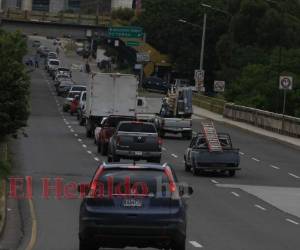 La circulación por número de placa vehicular solo estuvo vigente 24 horas. Foto: Johny Magallanes/ EL HERALDO