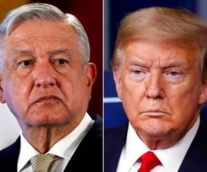 Andrés Manuel López Obrador y Donald Trump se están manejando como viejos amigos. Foto: AP