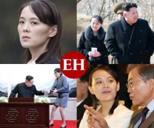 Kim Yo Koung es considerada por muchos como una mujer implacable y actualmente figura como una de las opciones más fuertes para ocupar el lugar del líder de Corea del Norte, Kim Joung Un. Fotos: AFP