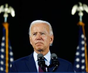 Joe Biden calificó como una “revelación en verdad impactante” la publicación del periódico en contra de su rival político en la contienda por ocupar la Casa Blanca. Foto: AP