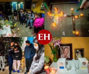 Las imparables muertes por coronavirus que se registran en México diariamente han abarrotado cientos de funerarias, entre ellas la de la familia Navarrete, quienes a pesar de estar en su mejor momento de clientela sufren los estragos del virus en la comunidad y lloran junto a sus vecinos las vidas cegadas por la pandemia. Fotos: AFP