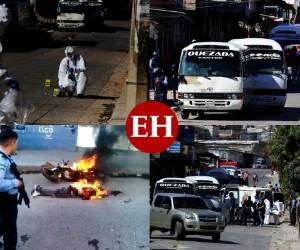 Un dantesco hecho conmocionó a Honduras la mañana de este jueves, luego de que en la colonia Arturo Quezada de Comayagüela un conductor fuera asesinado y posteriormente su presunto victimario fuera carbonizado vivo, por pobladores que se tomaron la justicia con sus propias manos. Fotos: Estalin Irías/ EL HERALDO