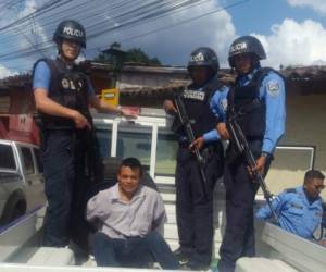 Wilmer Noel Antonio Gonzales (19) es acusado de matar a su padre, un anciano de 61 años dedicado a la agricultura en Comayagua, foto: Policía Nacional.
