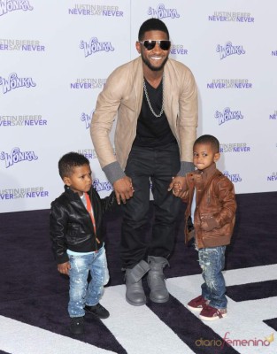 Hijo a Usher: 'No eres un gran cantante'