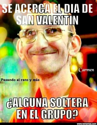 Los memes en el Día de San Valentín