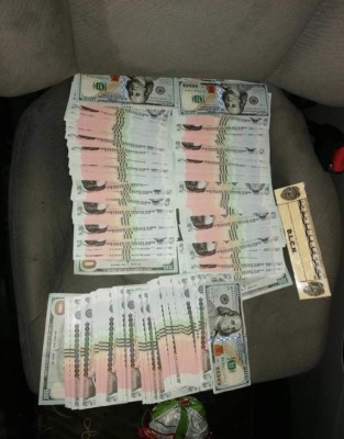 Así fue la captura de seis agentes de la DPI con droga y dinero en Tocoa (FOTOS)