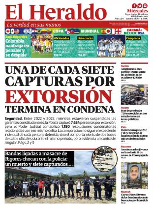 Una de cada siete capturas por extorsión termina en condena