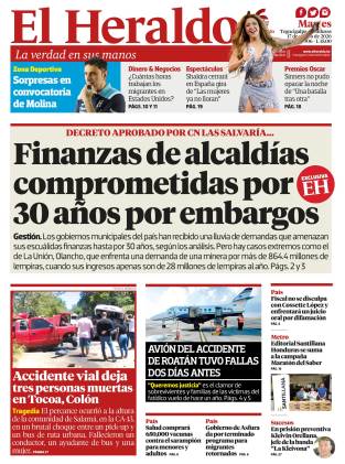 Finanzas de alcaldías comprometidas por 30 años por embargos