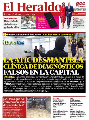 La ATIC desmantela clínica de diagnósticos falsos en la capital