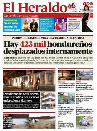Hay 423 mil hondureños desplazados internamente