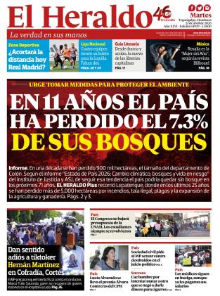 En 11 años el país ha perdido el 7.3% de sus bosques