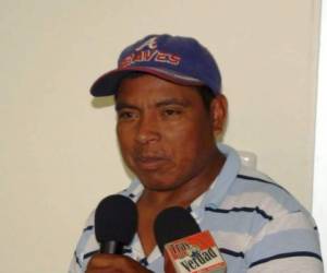 José de los Santos Sevilla (en vida) era dirigente de la etnia Tolupan el municipio de Orica (Foto: El Heraldo Honduras/ Noticias de Honduras)