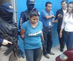 La supuesta extorsionadora fue detenida hoy por la FNA.