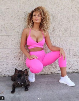 Las fotos más sexys de Jena Frumes, la ex novia de mundialista que visitó Honduras