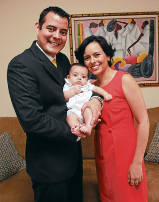 Aguas bautismales para Darwing David Aguilar