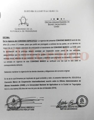 Más de medio millón gasta al mes la UNA en bienes incautados a los Amador