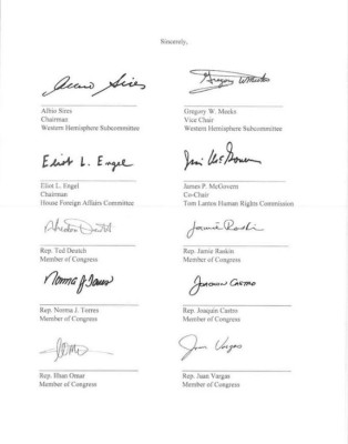 Congresistas de EEUU instan a Trump a pedirle cuentas a Honduras por caso de garífunas &nbsp;