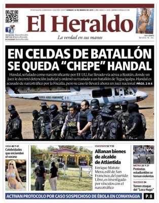 En celdas de batallón se queda 'Chepe' Handal