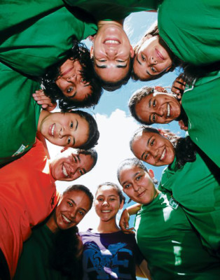 Cimientan valores en escolares por medio del deporte