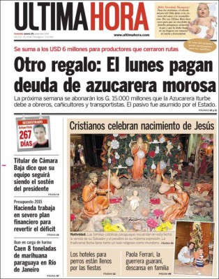 Las portadas navideñas del mundo