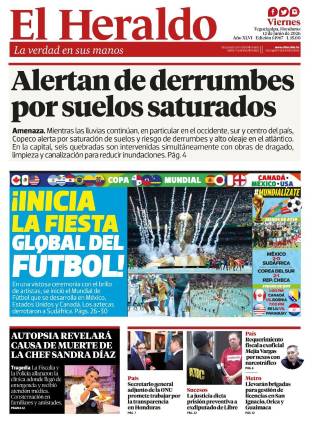 Alertan de derrumbes por suelos saturados