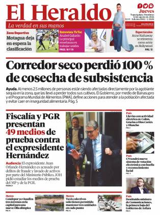 Corredor seco perdió 100% de cosecha de subsistencia