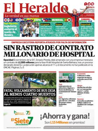 Sin rastro de contrato millonario de hospital
