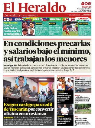 En condiciones precarias y salarios bajo el mínimo, así trabajan los menores