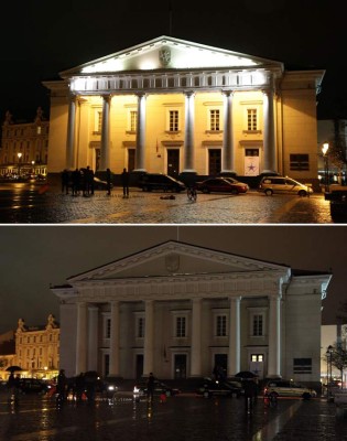 La Torre Eiffel se apaga en París para celebrar 'La Hora del Planeta'