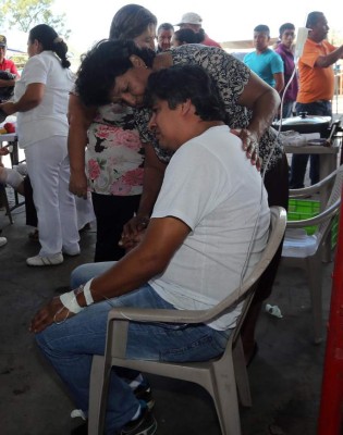 Explosión en mercado deja llanto y dolor