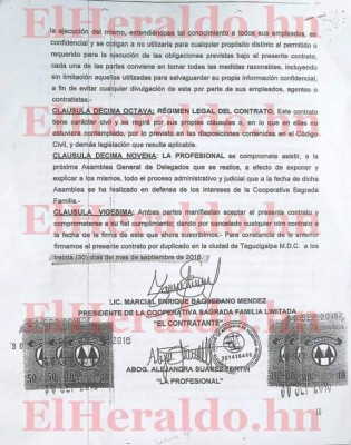 Honduras: Ingobernabilidad en la Cooperativa Sagrada Familia