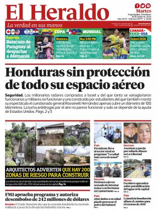 Honduras sin protección de todo su espacio aéreo
