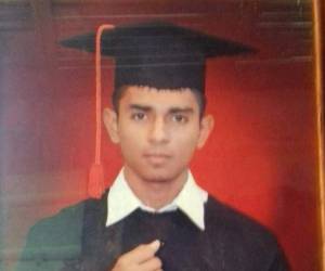 El joven universitario ya logró comunicarse con sus familiares (Foto: UNAH Estudiantes/ El Heraldo Honduras/ Noticias de Honduras)