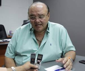 Roberto Ordóñez, el jefe de la campaña de las dos corrientes que respaldan al presidente Juan Orlando Hernández.