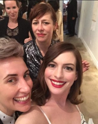 Publican fotos íntimas de Anne Hathaway